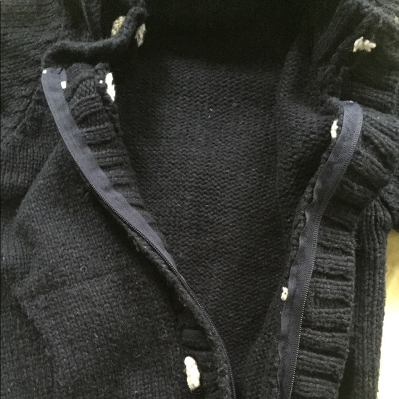 Navy blue child's sweater - Picture 6 of 8